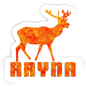 Aufkleber Hirsch Rayna Image