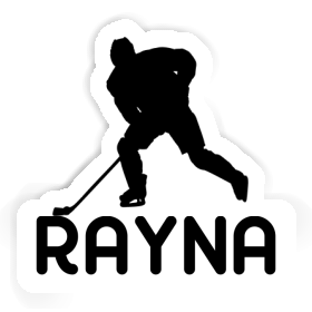 Sticker Rayna Hockey Player Image