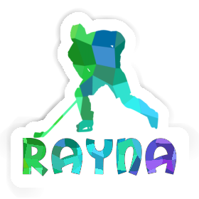 Hockey Player Sticker Rayna Image