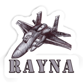 Rayna Sticker Plane Image