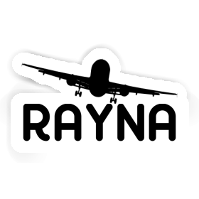 Sticker Rayna Airplane Image