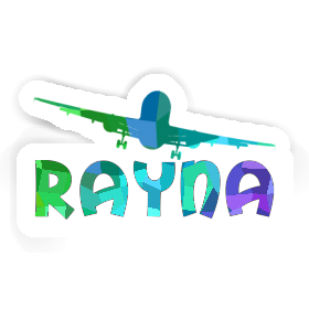 Rayna Sticker Airplane Image