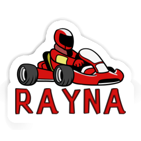 Autocollant Rayna Pilote de kart Image