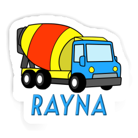 Aufkleber Rayna Mischer-LKW Image