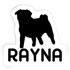 Sticker Pug Rayna Image