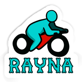 Motorbike Driver Sticker Rayna Image