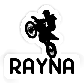 Rayna Autocollant Motocrossiste Image