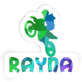 Rayna Sticker Motocross Rider Image