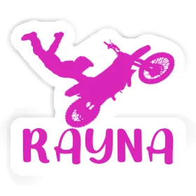 Motocrossiste Autocollant Rayna Image