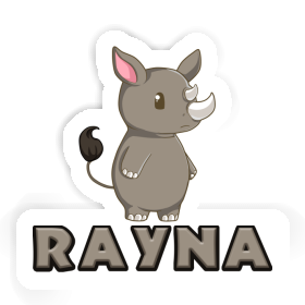 Nashorn Sticker Rayna Image