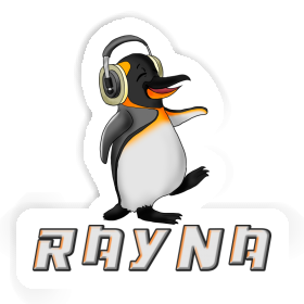 Sticker Rayna Musik-Pinguin Image