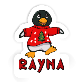 Christmas Penguin Sticker Rayna Image