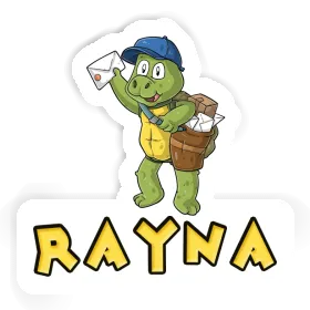 Rayna Autocollant Postier Image