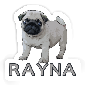 Pug Sticker Rayna Image