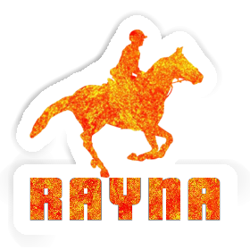 Horse Rider Sticker Rayna Image