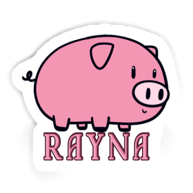 Rayna Autocollant Cochon Image