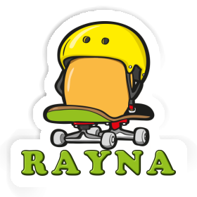 Skateboard Egg Sticker Rayna Image