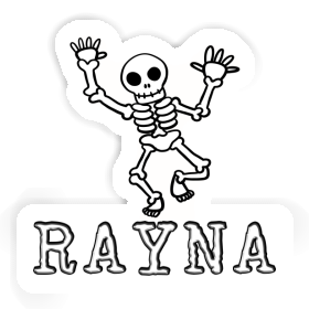 Sticker Totenkopf Rayna Image