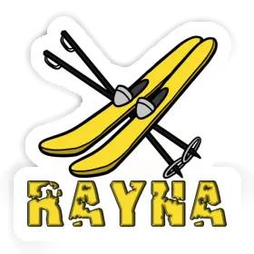 Rayna Sticker Ski Image