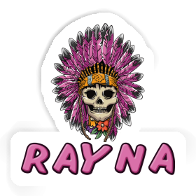 Sticker Rayna Ladys Skull Image