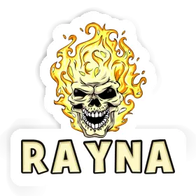 Autocollant Rayna Tête de feu Image