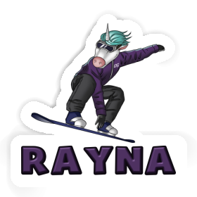 Autocollant Snowboardeuse Rayna Image