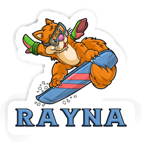 Sticker Rayna Snowboarderin Image