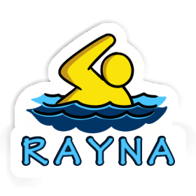 Rayna Sticker Swimmer Image