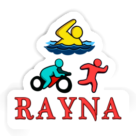 Aufkleber Triathlet Rayna Image