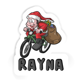 Sticker Fahrradfahrer Rayna Image