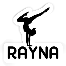 Yoga Woman Sticker Rayna Image