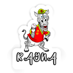 Sticker Rayna Zebra Image