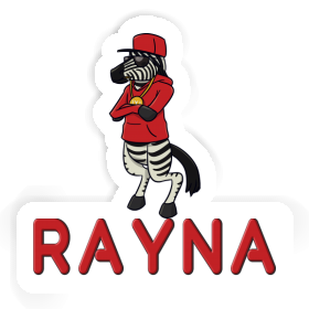 Zebra Sticker Rayna Image