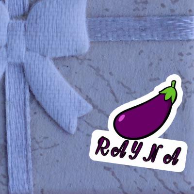 Sticker Rayna Aubergine Laptop Image