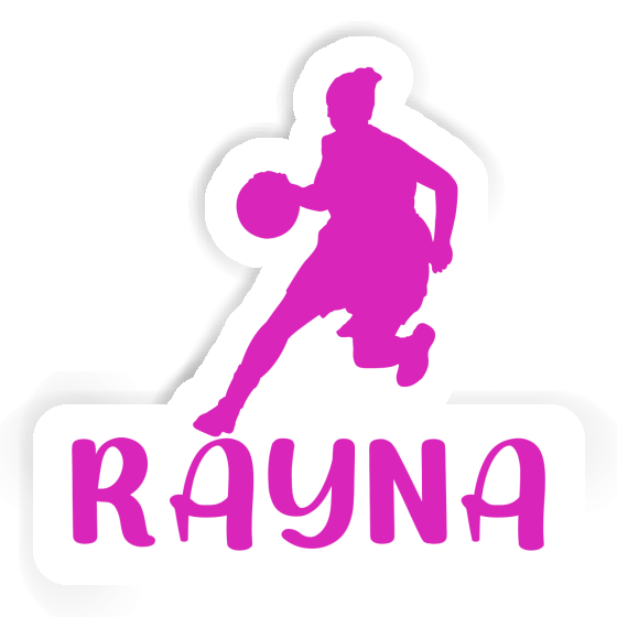 Sticker Rayna Basketball Player Laptop Image