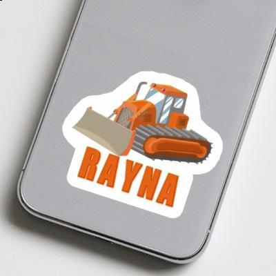 Sticker Excavator Rayna Laptop Image