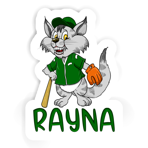 Rayna Sticker Baseball Cat Gift package Image