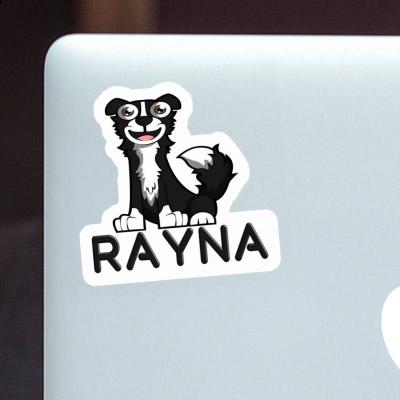 Border Collie Sticker Rayna Notebook Image