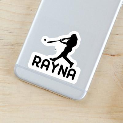 Baseballspieler Sticker Rayna Laptop Image