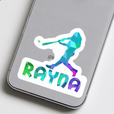 Baseballspieler Sticker Rayna Laptop Image