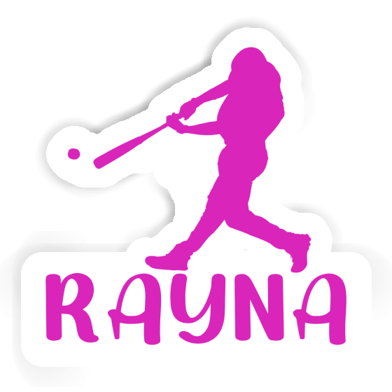 Rayna Sticker Baseball Player Laptop Image