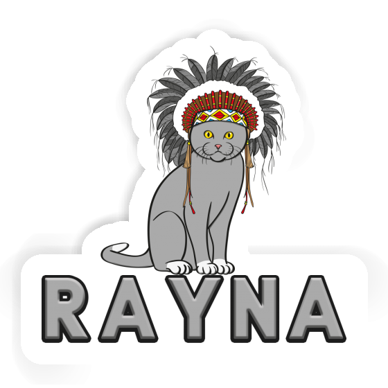 Indianerin Aufkleber Rayna Image