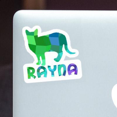 Sticker Katze Rayna Laptop Image