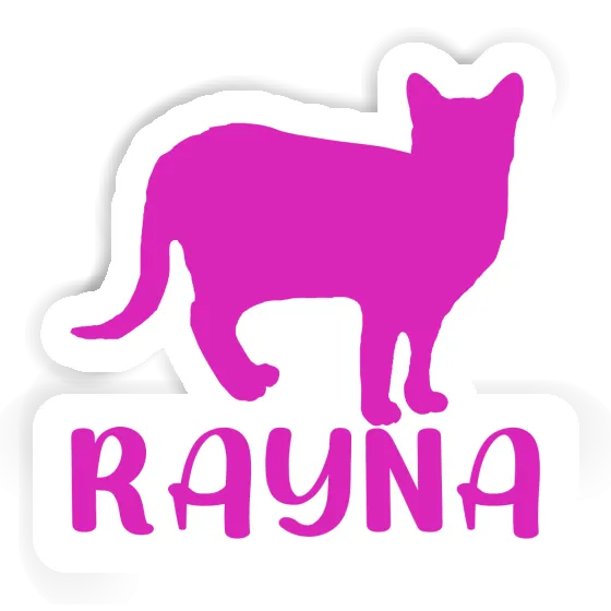 Sticker Cat Rayna Laptop Image