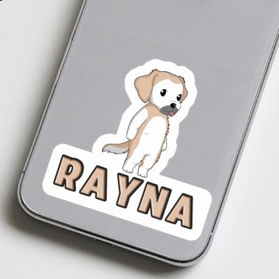 Sticker Golden Retriever Rayna Gift package Image