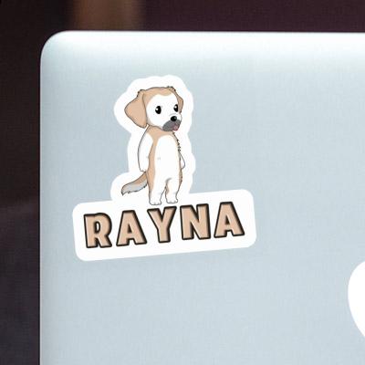 Sticker Golden Retriever Rayna Notebook Image