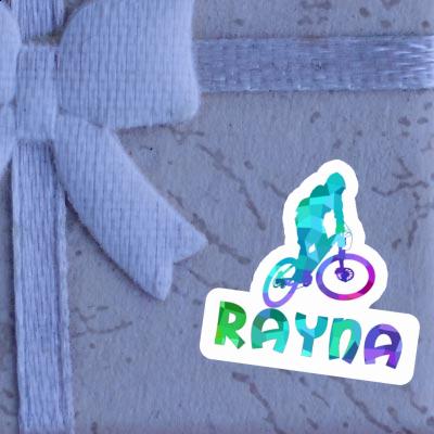 Sticker Downhiller Rayna Laptop Image