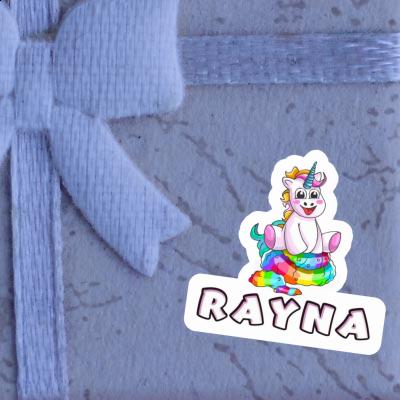 Autocollant Rayna Bébé licorne Image