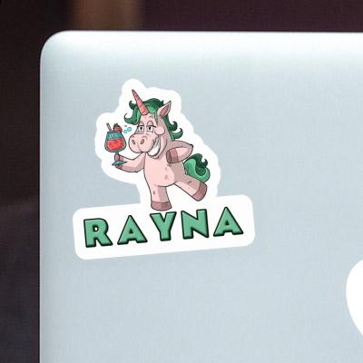 Sticker Party Unicorn Rayna Laptop Image