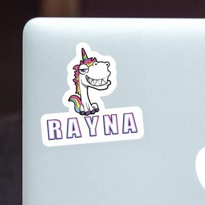 Autocollant Licorne Rayna Laptop Image